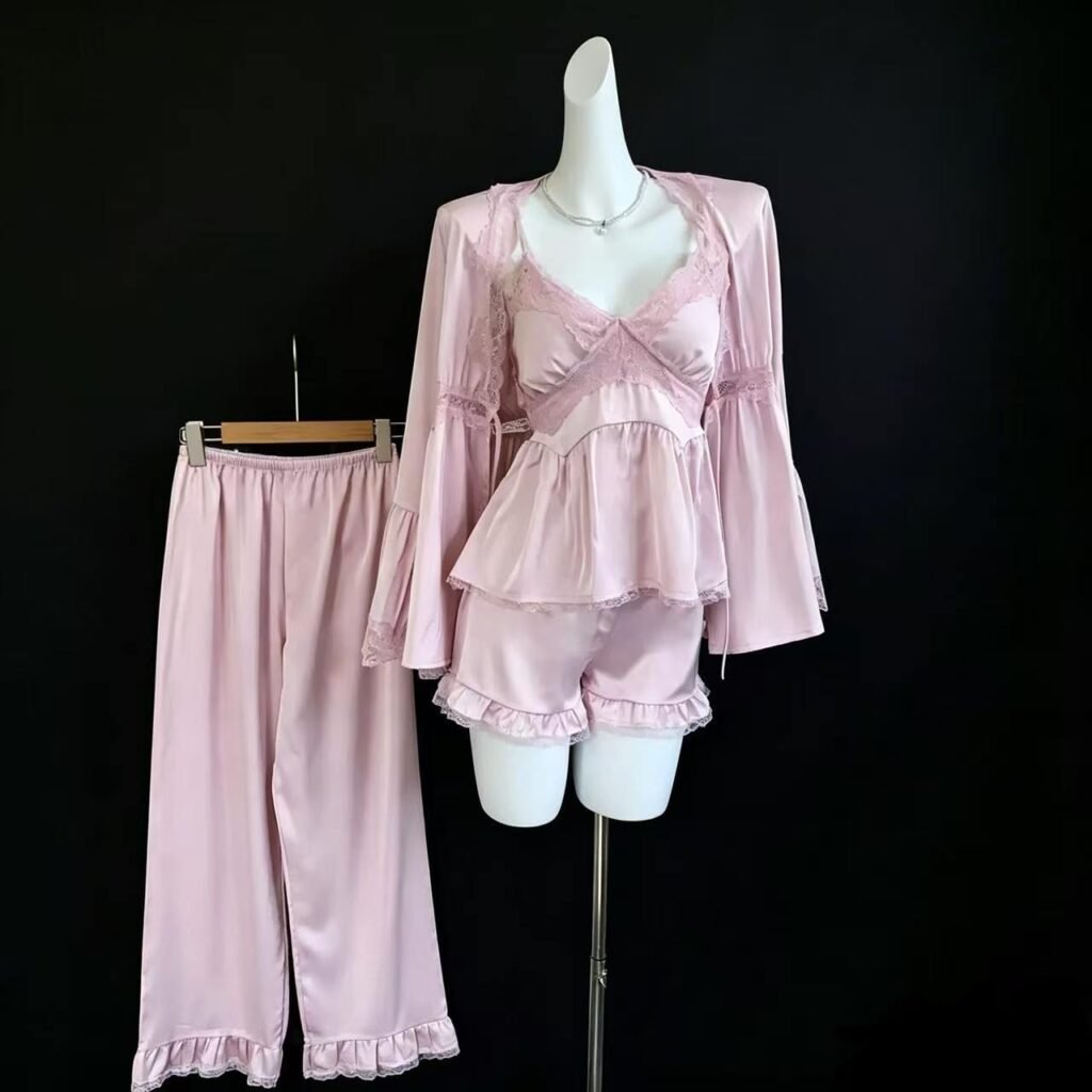 Heartbeat 4-Piece Set Pink
