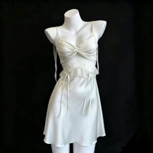 Mist Gauze Slip Dress & Set — Sheer Dark Romantic Sleepwear